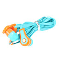 C109 Super Bass-Stereo-In-Ear-Kopfhörer mit Mikrofon (blau)