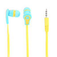 C109 Super Bass-Stereo-In-Ear-Kopfhörer mit Mikrofon (Gelb)