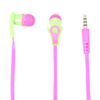 C109 Super Bass-Stereo-In-Ear-Kopfhörer mit Mikrofon (Pink)