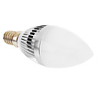 C35 E14 5W 350LM 6000K 3xHigh Strom Cool White Light LED Kerze-Birne (220-240V)