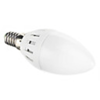 C37 E14 5W 450LM 6000K 15xSMD 2835 Cool White Light LED Kerzenlampen (AC 85-265)