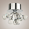 CABARRUS - Wandlampe Floral aus Kristall