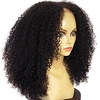 Cabello Natural Remy Spitzenfront Perücke Stufenhaarschnitt Rihanna Stil Brasilianisches Haar Afro Kinky Schwarz Perücke 180% Haardichte mit Babyhaar Natürlicher Haaransatz Afro-amerikanische Perücke Lightinthebox