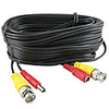 Cables Direct Online-LOT OF 2 BLACK 100ft Premium Quality Pre-made Security Camera Video poewr CE