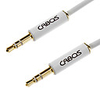 CABOS AUX 3, 5-mm-Stecker auf Stecker AV-Kabel Weiß (2M)