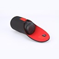 CADEN Kamera-Objektiv-Schutztasche Soft-Tauchen Stoff Passend für 80-140mm Teleobjektiv - Schwarz