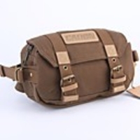 CADEN Kameratasche wasserdichte Segeltuch Hüfttasche für Sony NEX-7/NEX-6 Canon EOS EOS-M2-M Nikon 1 V3 J3 - Kaffee