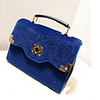 Caelyn Damen Blue Bag Rosshaar (23 19 10)