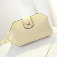 Caelyn Frauen Creme Nette Metallschnalle Tragbare Tote