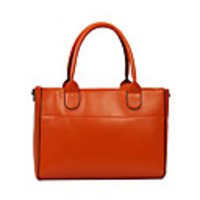 Caelyn Frauen einfacher orange Big Tote