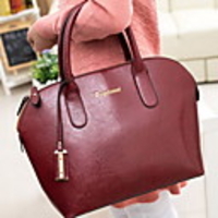 Caelyn Frauen Fashion Casual Red PU-Leder 30 12 27 Clutch