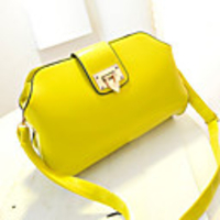 Caelyn Frauen Gelb Nette Metallschnalle Tragbare Tote