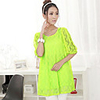 Caelyn Frauen Green Fluorescent Einbau Grünes Kleid