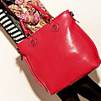 Caelyn Frauen Red Diamant-Gitter-Tragetasche (31 33 9)