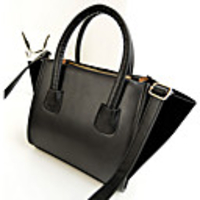 Caelyn Frauen schwarz Smile Face Tote (43 24 15)