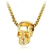 Damen Herren Anhänger Halskette Geometrisch Totenkopf Modisch Titanstahl Silber Gold Schwarz 50 cm Modische Halsketten Schmuck 1 Stück Für Geschenk Alltag Lightinthebox