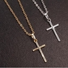 Damen Herren Anhänger Halskette Halskette Klassisch Kreuz Einfach Modisch Klassisch Aleación Silber Gold 457 cm Modische Halsketten Schmuck 1 Stück Für Partyabend Strasse Sport Abiball Festival Lightinthebox