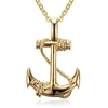 Damen Herren Anhänger Halskette Klassisch Anker Modisch Aleación Silber Gold Schwarz 505 cm Modische Halsketten Schmuck 1 Stück Für Jahrestag Strasse Festival Lightinthebox