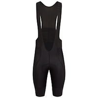 Damen Herren Fahrradträgerhosen Lycra Fahhrad Trägerhose Feuchtigkeitsabsorbierend Rasche Trocknung Atmungsaktiv Sport Volltonfarbe Schwarz Bergradfahren Straßenradfahren Bekleidung Rennen Race Fit Lightinthebox