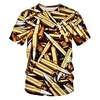 Damen Herren Kurzarm Laufshirt T-Shirt Oberteile Sportlich Sommer Elasthan Feuchtigkeitsabsorbierend Rasche Trocknung Atmungsaktiv Fitnesstraining Laufen Aktives Training Joggen Übung Sportbekleidung Lightinthebox