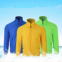 Damen Herren Laufschienenjacke Windjacke Voller Reißverschluss Oberbekleidung Mantel Oberteile Normal Athlässigkeit Winter Nylon Sonnenschutz Windundurchlässig Leicht Fitness Laufen Joggen Traning Lightinthebox