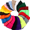 Damen Herren Mütze für Wanderer Mütze Hut 1 Stücke Winter Außen warm halten Atmungsaktiv Warm Weich Schädel Caps Volltonfarbe Wolle Baumwollmischung Weiß Schwarz Purpur für Angeln Klettern Reisen Lightinthebox