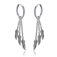 Damen Herren Ohrring Klassisch Mini Ohrringe Schmuck Weiß / Silber Für Weihnachten Party Jahrestag Karnival Festival 1 Paar Lightinthebox