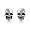 Damen Herren Ohrstecker Skulptur Totenkopf Erklärung Einzigartiges Design gotisch Punk Barock Edelstahl Ohrringe Schmuck Rotgold / Silber / Gold Für Strasse Alltag Karnival Klub Bar 2St Lightinthebox
