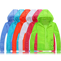 Damen Herren Upf 50 UV Sonnenschutz leichte Jacke Reißverschluss Hoodie Jacke Windjacke kühlendes Sonnenhemd mit Taschen schnell trocknende packbare Mantel Top Wandern Angeln Outdoor-Leistung Lightinthebox