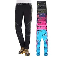 Damen Herren Wanderhosen Patchwork Sommer Außen Rasche Trocknung Multi Pocket Atmungsaktiv Dehnbar Elasthan Unten Purpur Armeegrün Fuchsie Blau Rosa Angeln Klettern Camping / Wandern / Höhlenforschung Lightinthebox