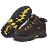 Damen Herren Wanderschuhe Wanderstiefel Stiefel Wasserdicht Polsterung Wirkung Atmungsaktiv Über dem Knöchel Außensohlenmusterdesign Angeln Wandern Skitourengehen Veloursleder Frühling Herbst Sommer Lightinthebox