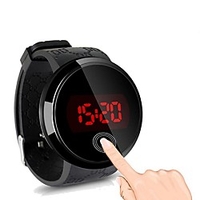 Digitaluhr für Herren digital digital Alltag leuchtend LED-Lampe Legierung Silikon Lightinthebox