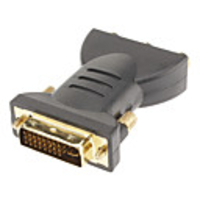 DVI 24 5 bis 3 RCA M / F Adapter