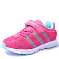 dw Frühjahr neue Kinder koreanisch Mode atmungsaktives Mesh-Schuhe (fuchsia)