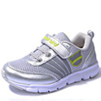 dw Frühjahr neue Kinderatmungsaktives Mesh-weiche Laufschuhe (grau)