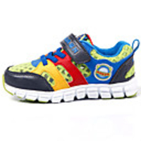 dw Frühjahr neue Kindermode Hohlatmungsaktive Mesh-Schuhe der einen Seite (gelb und grün)