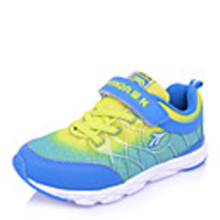 dw Frühjahr neue koreanische Kinder Mode lässig weichem Mesh Schuhe (blau)