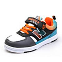 dw Frühjahr neue koreanische Kinder Mode lässig weichen Brettschuhe (orange und schwarz)