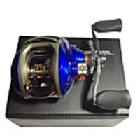 DW1000 Professionelle Blue Color Angeln Baitcastingrolle Right Hand