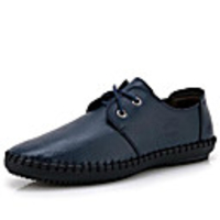 Dwzmn Herren All-Matched-bequeme beiläufige Handstick String Gummilaufschuhe