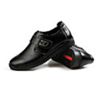 Dwzmn Herren British Fashion All-Seasons-Schuhe (schwarz)