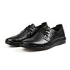 Dwzmn Herren British Fashion Schnürung All-Seasons-Schuhe (schwarz)