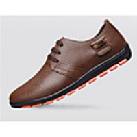 Dwzmn Herren Klassik High Heel Leder-Schuhe