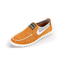 Dwzmn Herren Komfortable Mode-Strick Low Canvas-Schuhe (Camel)