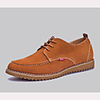 Dwzmn Herrenmode Bequeme Freizeitschuhe (Camel)
