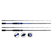 DYNAMIC königsblauen Carbon-2.1M Casting Angelrute (Medium)