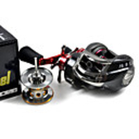DYNAMIC linken Griff 10 1 Kugellager Schwarz Casting Reel (Extra Line-Cup)