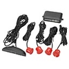 DYW-L041 0.6 "LED-4-Sensor Ultraschall-Auto,  das Rückunterstützungsradar-System - Red (DC 12V)