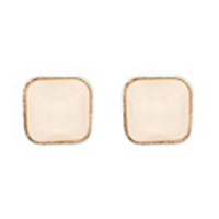 DZL Frauen Charming Quadrat Resin Ohrstecker