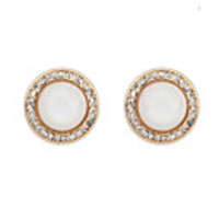 DZL Frauen eleganter Kreis Ohrstecker